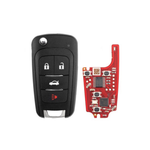 Xhorse XNBU21EN Llave Remota Universal Buick Flip 4 Botones