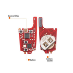 Xhorse XNBU21EN Llave Remota Universal Buick Flip 4 Botones