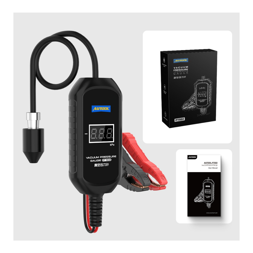 AUTOOL PT502 Manómetro de presión de vacío