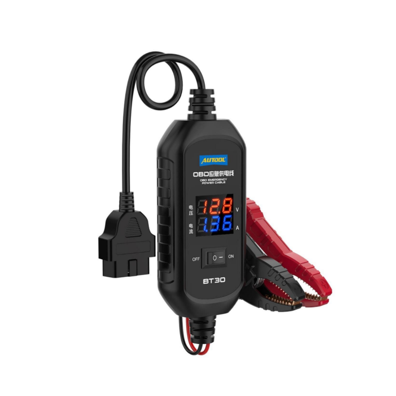 AUTOOL BT30 Cable de alimentación de emergencia para ECU