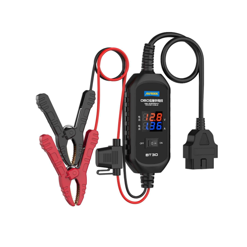 AUTOOL BT30 Cable de alimentación de emergencia para ECU