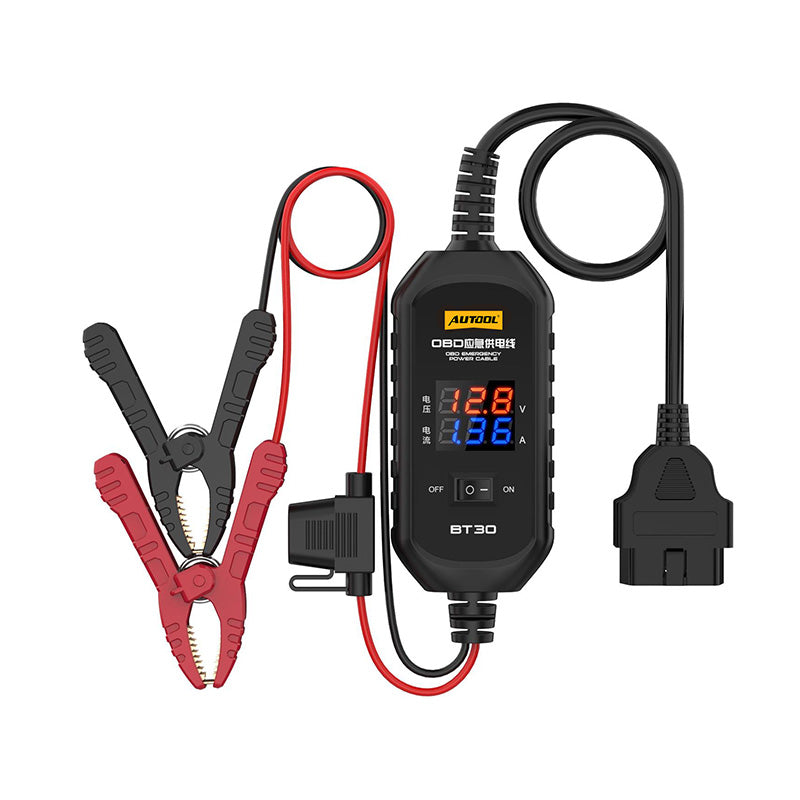 AUTOOL BT30 Cable de alimentación de emergencia para ECU