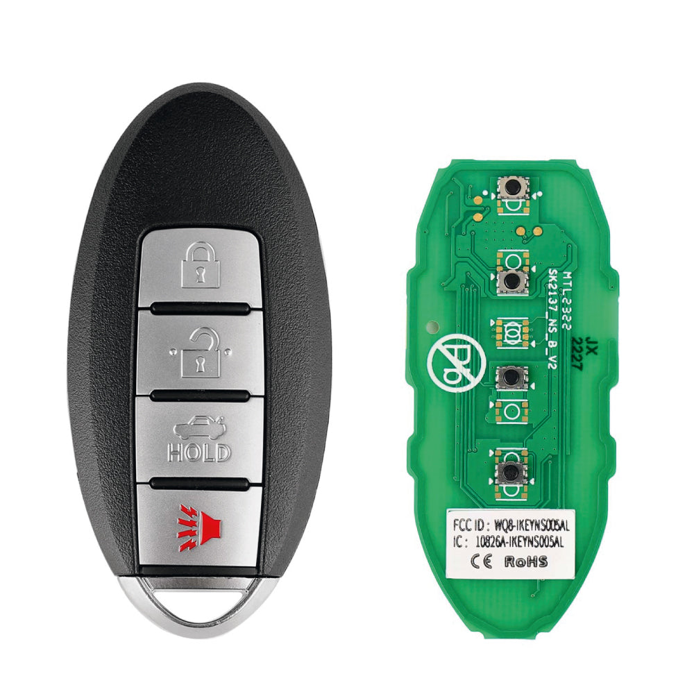 Autel IKEYNS004AL Llave Estilo Nissan 4 Botones