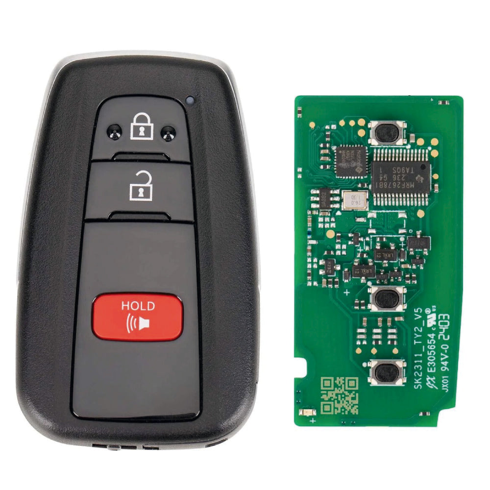 Autel IKEYTY8A3AL Llave Estilo Toyota 3 Botones