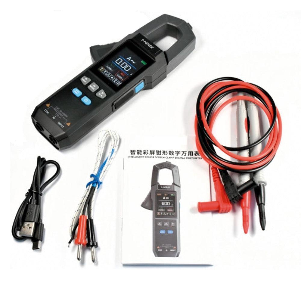 Medidor de Pinza de Corriente y Voltaje DC AC Multímetro Digital FNIRSI DMC-100