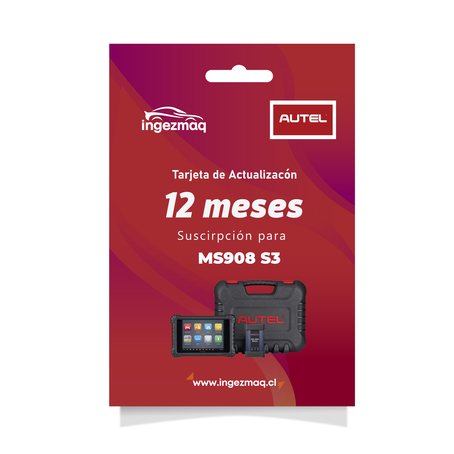 Tarjeta de Actualización MS908 S3