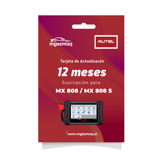 Tarjeta de Actualización MX 808 / MX 808 S