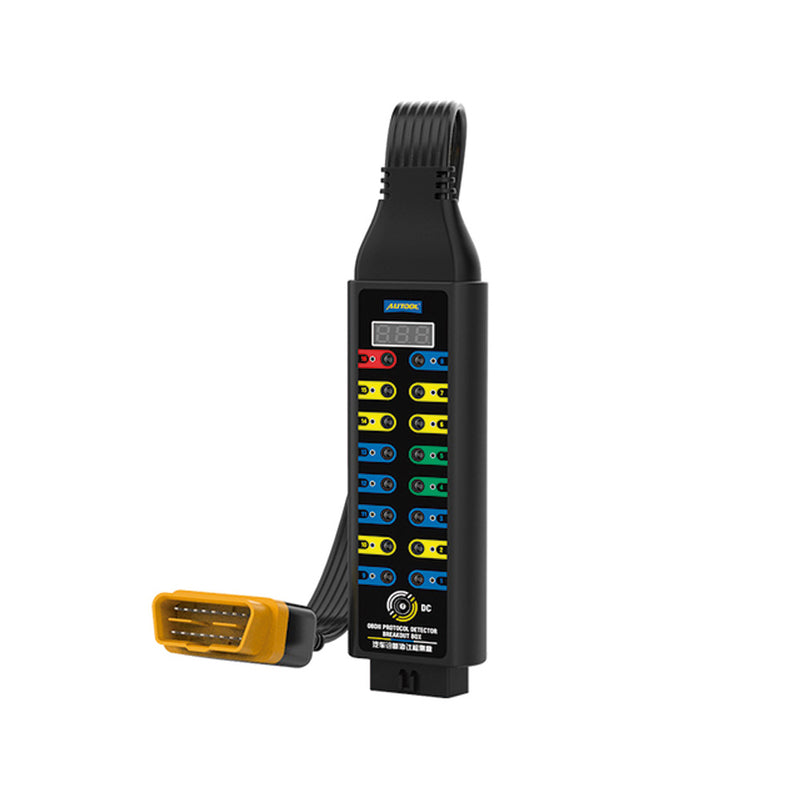 AUTOOL OBDII MMT49 Detector de Protocolos caja de conexiones