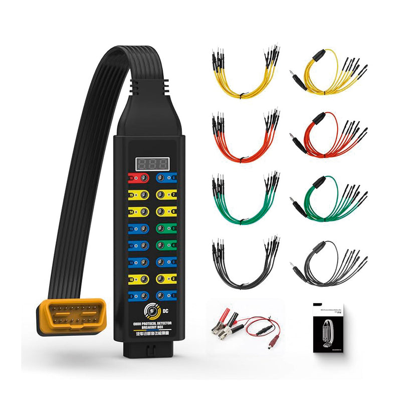 AUTOOL OBDII MMT49 Detector de Protocolos caja de conexiones