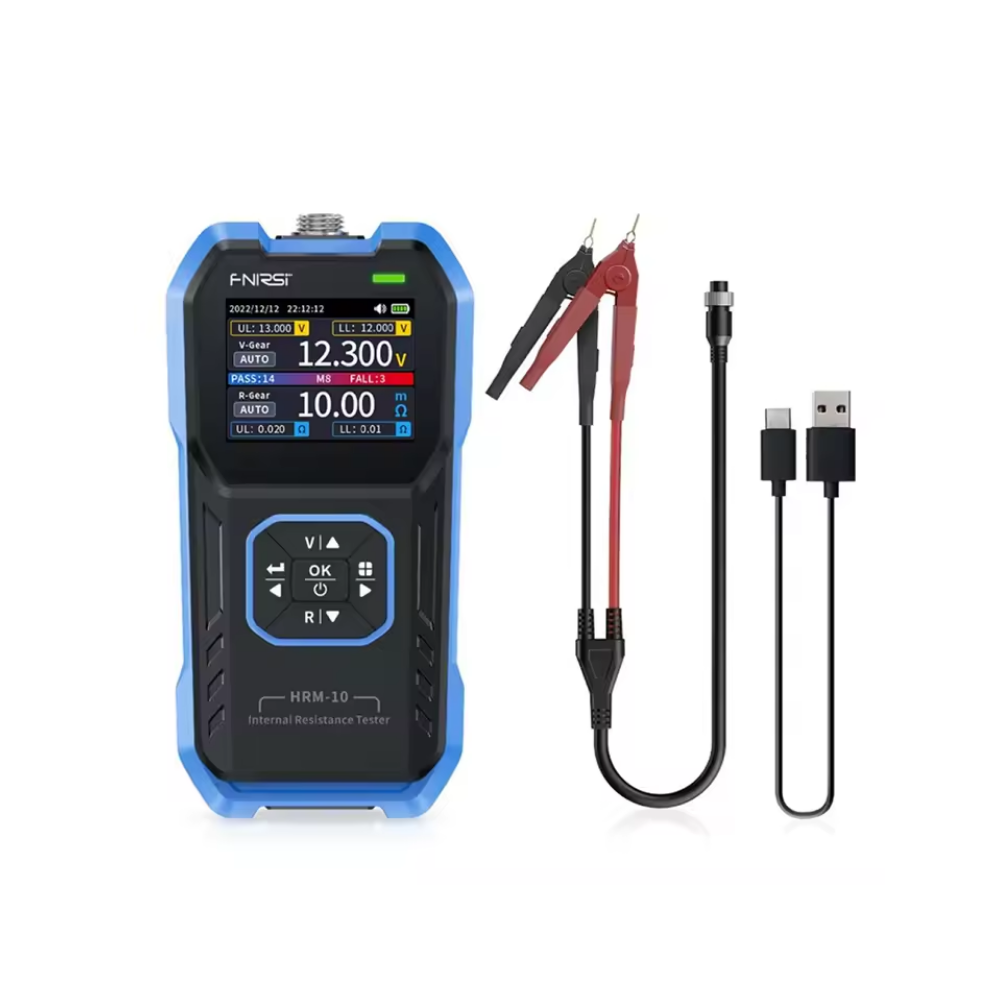 FNIRSI HRM-10 Medidor de Resistencia Interna de Voltaje de Batería
