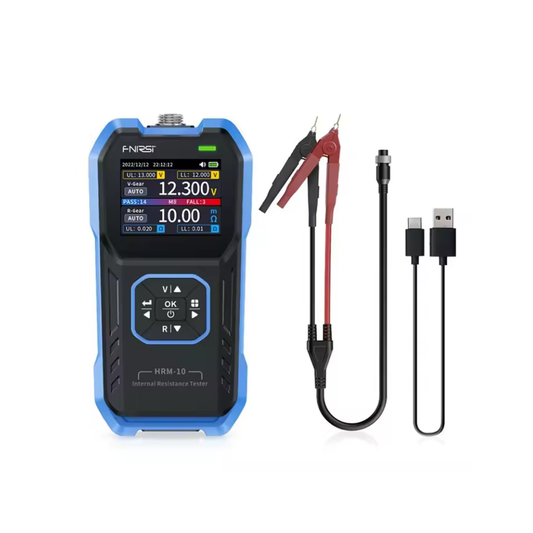 FNIRSI HRM-10 Medidor de Resistencia Interna de Voltaje de Batería