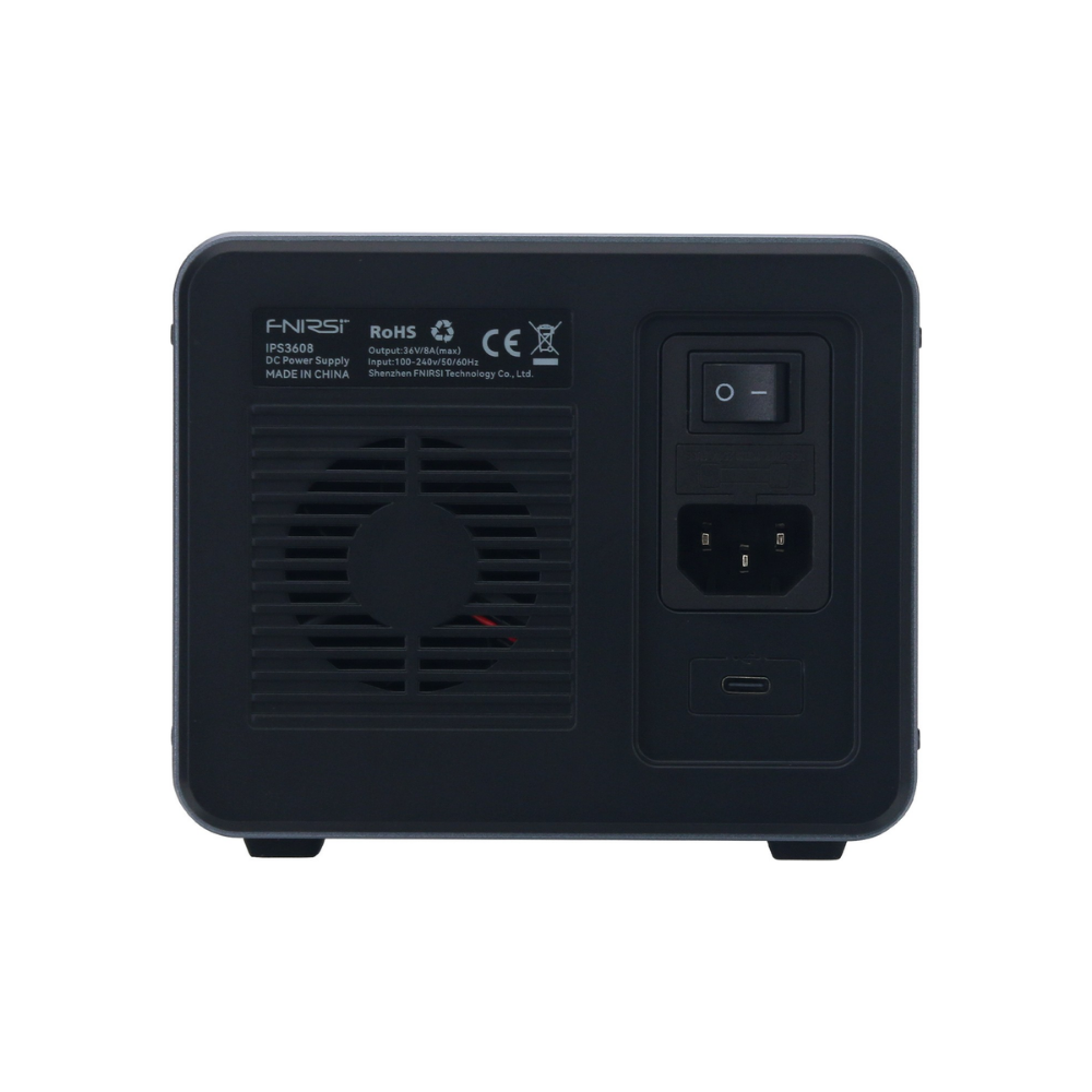 FNIRSI IPS3608 - Fuente de alimentación digital inteligente de control AC-DC