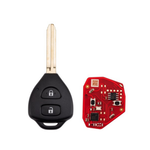 Xhorse XKTO25EN Llave Remota Toyota Flat 2 Botones