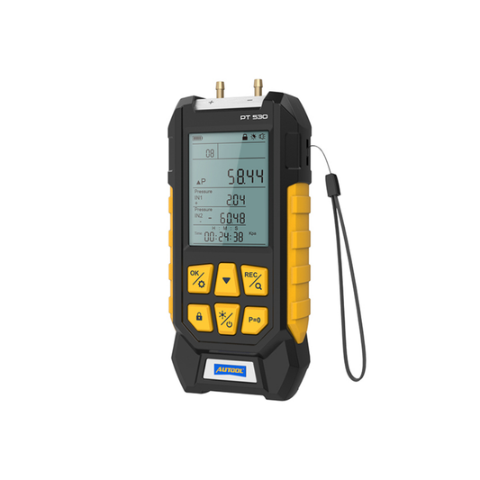 AUTOOL PT530 Manómetro digital con doble puerto