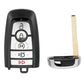 AUTEL IKEYFD005AL Llave Estilo Ford 5 Botones
