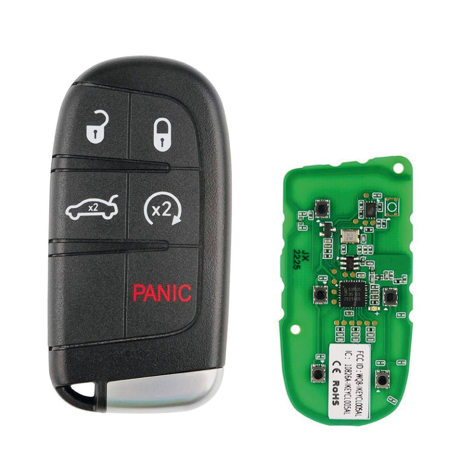 Autel IKEYCL005AL Llave Estilo Chrysler 5 Botones
