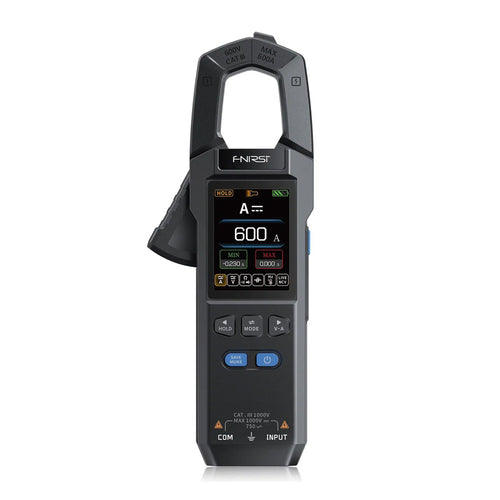 FNIRSI DMC-100 Medidor de Pinza de Corriente y Voltaje DC AC Multímetro Digital