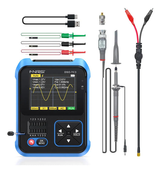 Osciloscopio Digital Portátil Fnirsi DSO-TC3 3-en-1