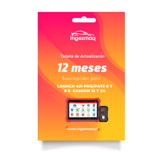 Tarjeta de Actualización LAUNCH 431 PRO/PAT5 6 7 8 9  CAMION 12 Y 24