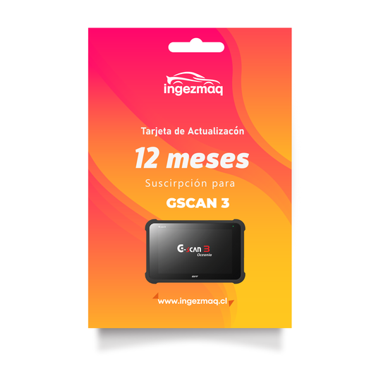 Tarjeta de Actualización GSCAN 3
