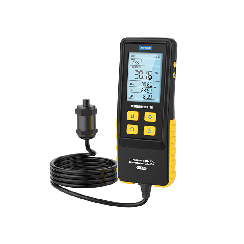 AUTOOL PT650 Manómetro de presión de aceite de transmisión