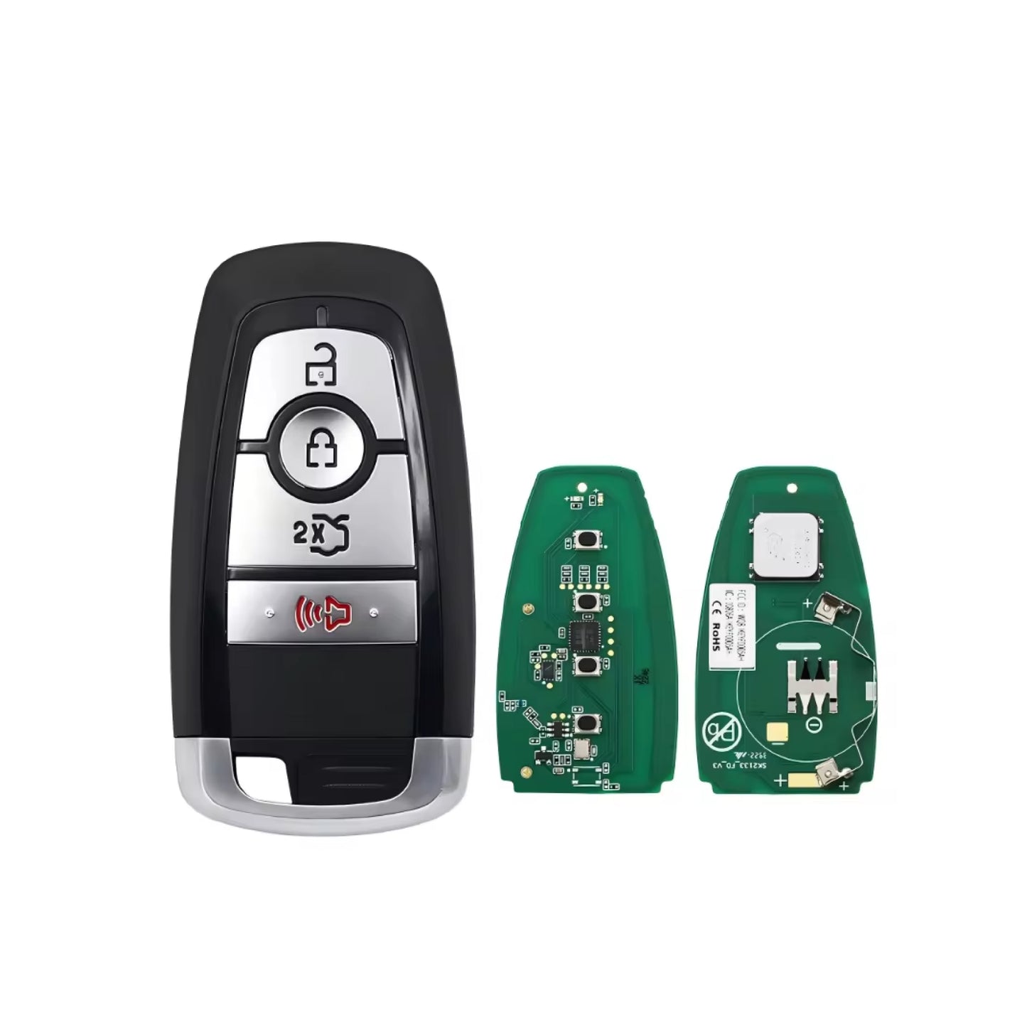 Autel IKEYFD004AL – Llave Remota Inteligente Universal 4 Botones (Ford)