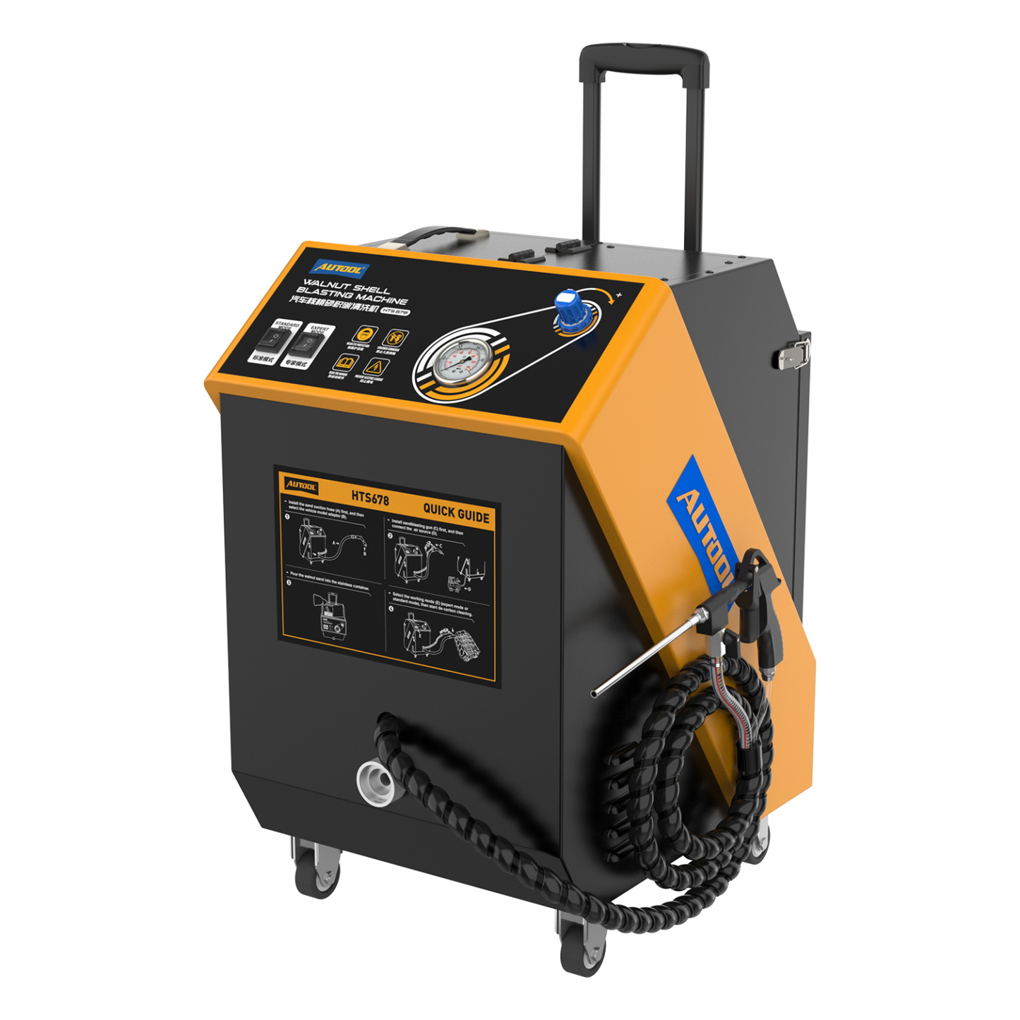AUTOOL HTS678 Limpieza de depósitos de carbón en motores de automóviles